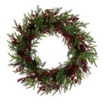 Empingham Berry Wreath 91cm for sale at Christmasland.ie in Ireland's best Christmas shop.