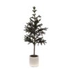 4.3ft Pine Small potted Artificial Christmas Tree for sale from Christmasland, Dublin in Ireland. Buy the best prices artificial christmas trees from Christmasland.