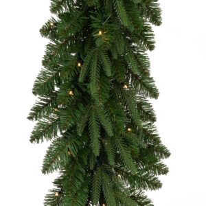 9ft Richmond Pine Pre-Lit Garland - 96 Warm White LEDs