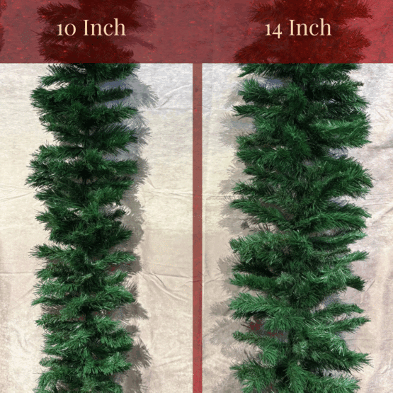 Buy 14 Inch Winchester Unlit garland. Comes in 9ft lise with 25 cm width a full garland suitable for outdoors. Buy now from Christmasland, Dublin 14, Ireland