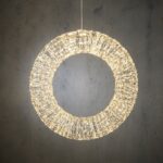 Buy 60cm Medium Illuminated Christmas Wreath LED Classic White from Christmasland. Best Christmas Shop in Dublin