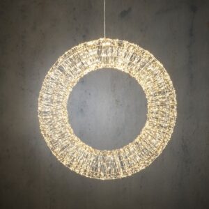 Illuminated LED Wreaths- Classic White - 3 Sizes