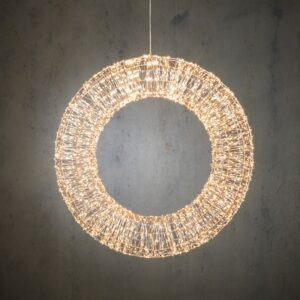 Illuminated LED Wreath- Warm White - 3 Size