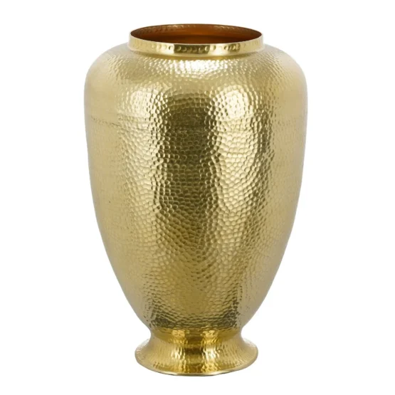 Buy Randy Flower Vase in gold for room and window decoration. Buy from Christmasland