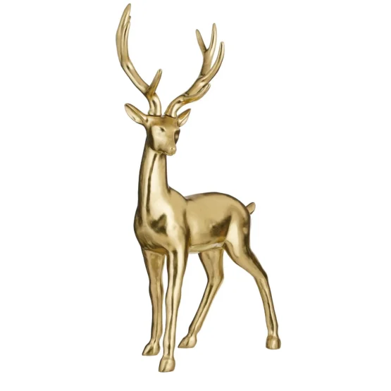 Buy Standing Large Gold Deer from Christmasland in Dublin 14