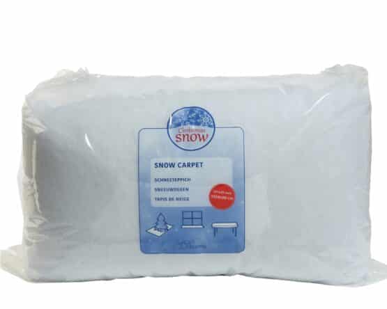 13.5m Large White Snow Carpet for sale from Christmasland. Decorate you winter wonderland