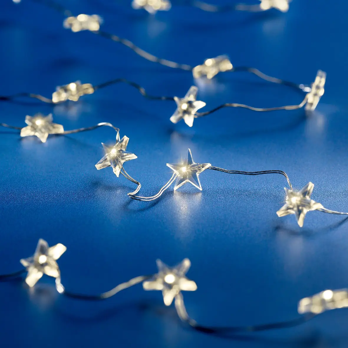 100 Micro LED Warm White Star Lights for sale at Christmasland Dublin Ireland