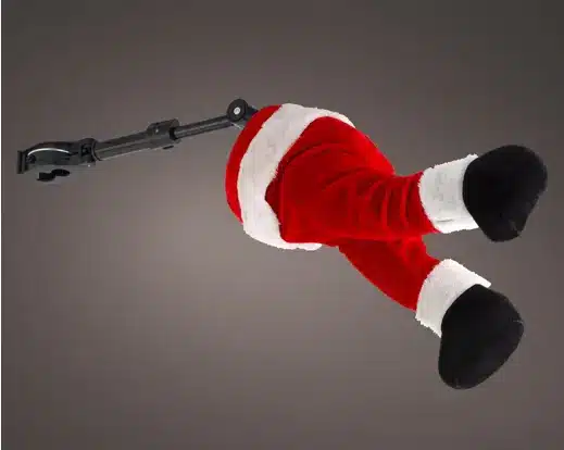 35cm Animated Santa legs