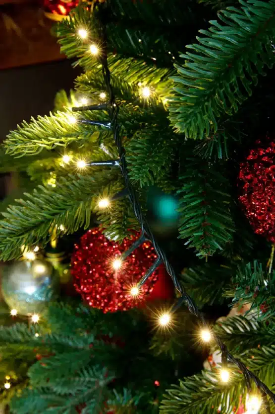 Warm White LED Compact Outdoor Christmas Tree Lights