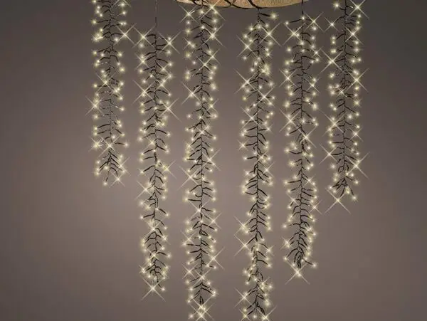 LED Cascade Lights Warm White - Christmas Lights For Sale Dublin