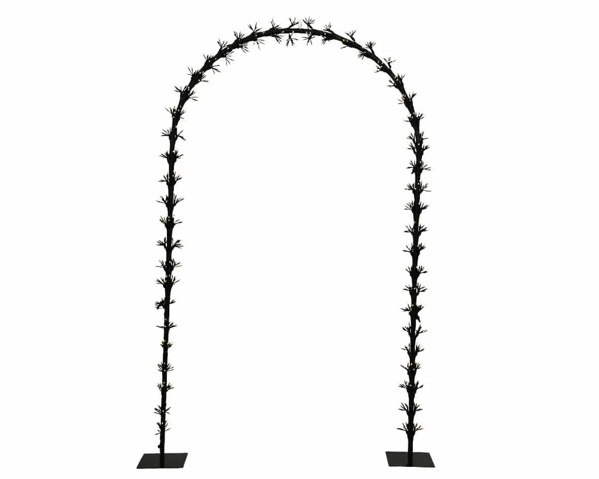 Decorative Arch With Warm White LED Twinkle Lights - Image 2