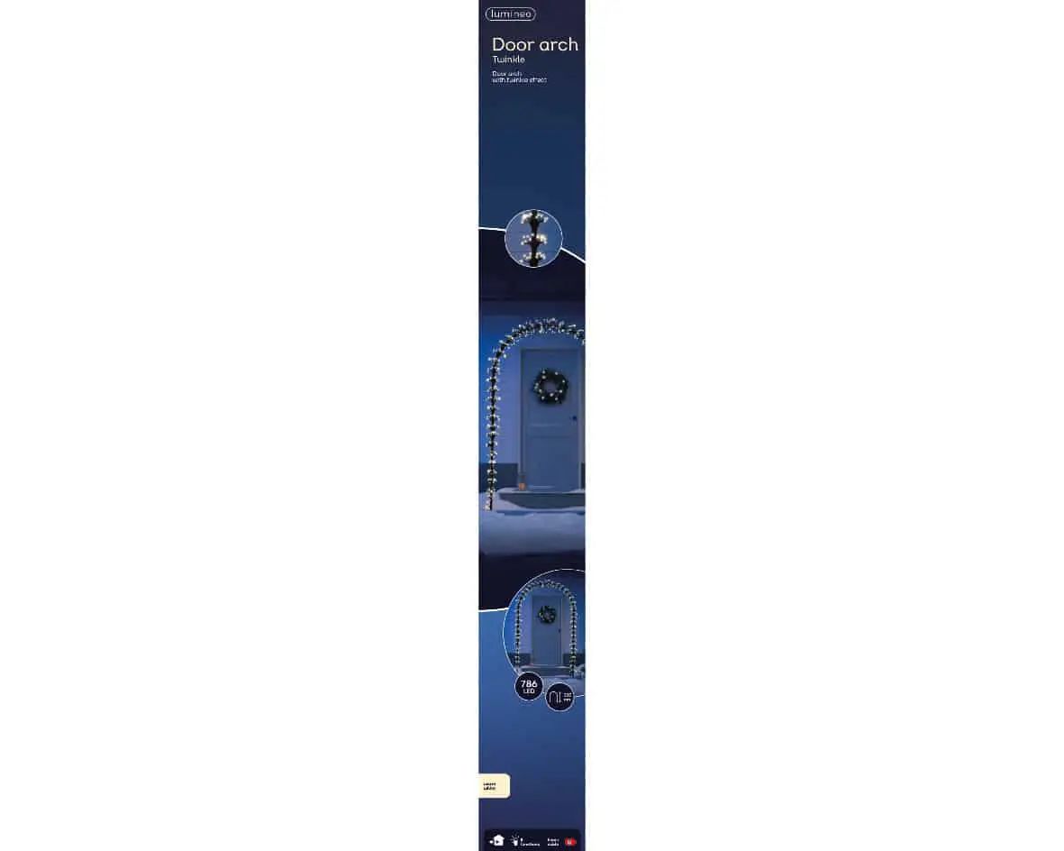 LED Arch 8 Function Twinkle Effect Outdoor