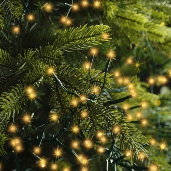 2040 LED Twinkle Cluster Classic Warm Outdoor lights from Christmasland Dublin 14