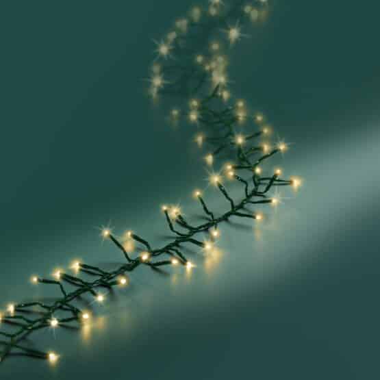 Shop Unique Christmas Lights the LED Twinkle Excellent Soft Gold with 1272 LEDs. Christmas Tree Lights demo picture