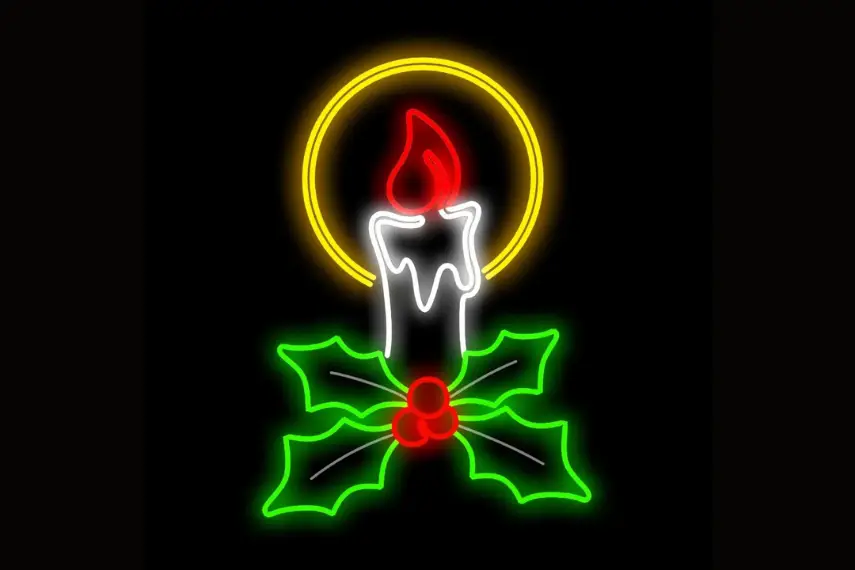 Browse and shop for Wall mounted or hanging coloured outdoor christmas light motifs from Christmasland