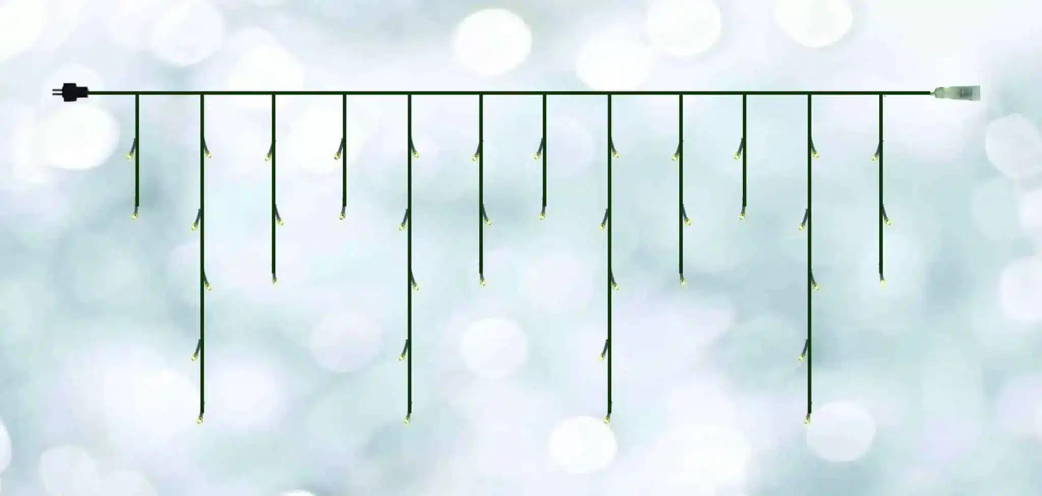 50 Icicle XP LED Warm White Christmas Lights For Sale Dublin Ireland