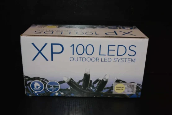 100 Heavy Duty XP Connectable Outdoor Christmas Lights - Warm White - Image 2