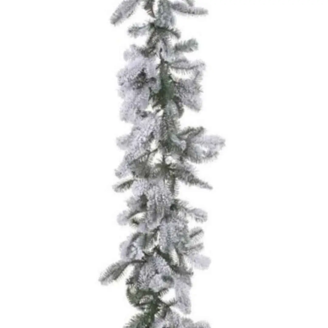 9ft Snowy Nordmann Christmas Garland - Xmas Garlands For Sale Dublin