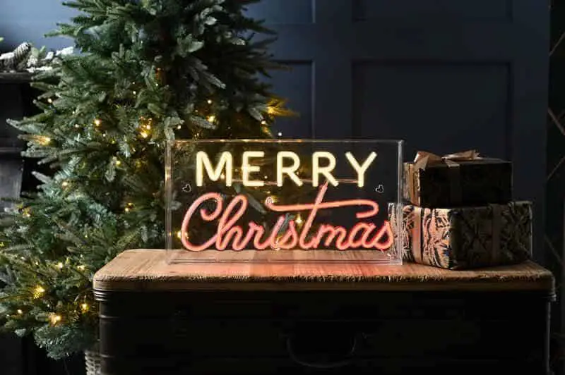 Neon Flex Merry Christmas Sign for sale -at-christmasland-dublin-ireland irish small business