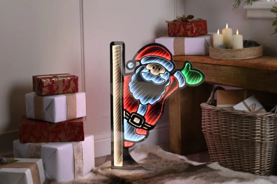 buy Santa festive lights from Best Christmas shop in Dublin. Browse & buy waving Santa outdoor window lights from Christmasland