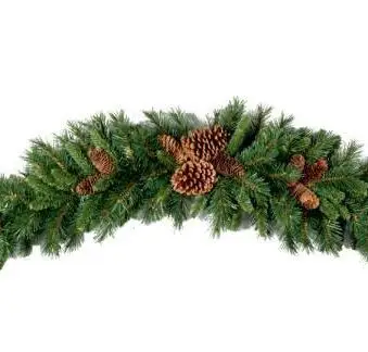 9ft Pine Cone Mantle Swag - Image 2