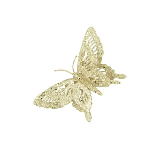 Christmasland Decoration Double wing Champagne Butterfly - For Sale in Dublin