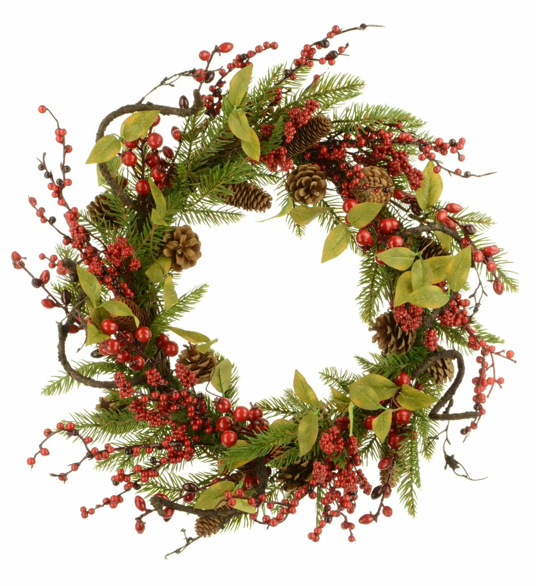 Twig/Pine/Berry Christmas Wreath - Christmas Wreaths For Sale Dublin Ireland