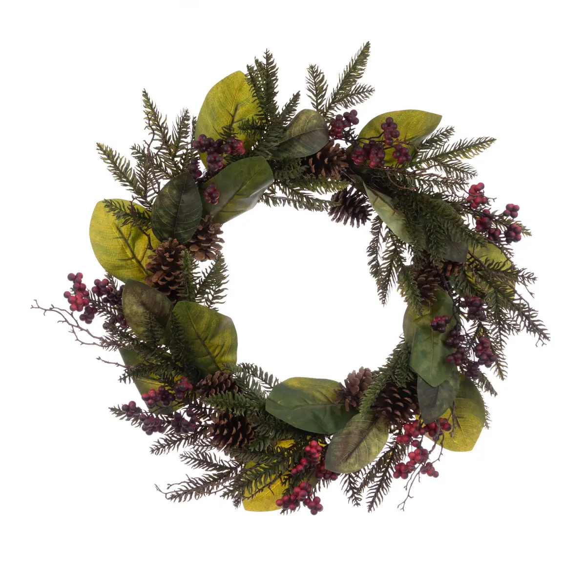 24" Maxey Green Christmas Wreath