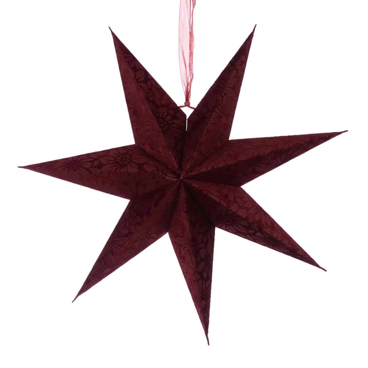 45cm Paper Velvet Star