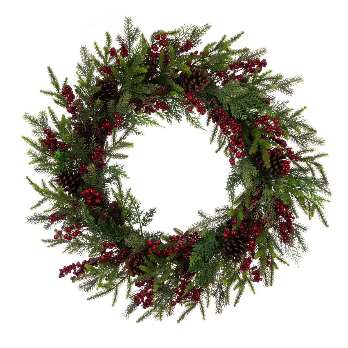 Empingham Berry Wreath 91cm for sale at Christmasland.ie in Ireland's best Christmas shop. Premium Quality