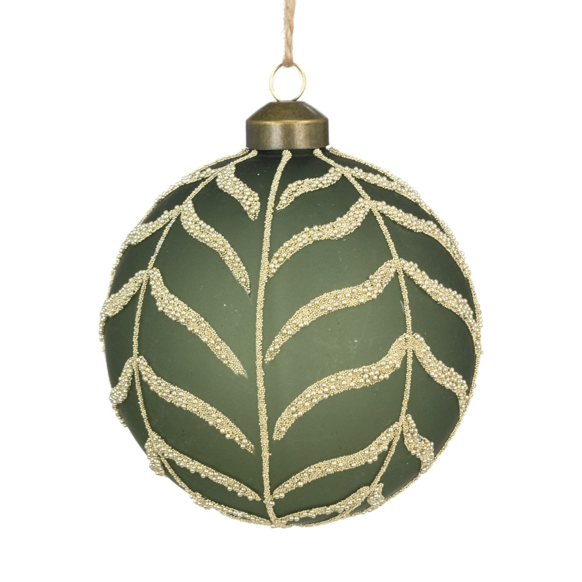 10cm Glass Noa Bauble