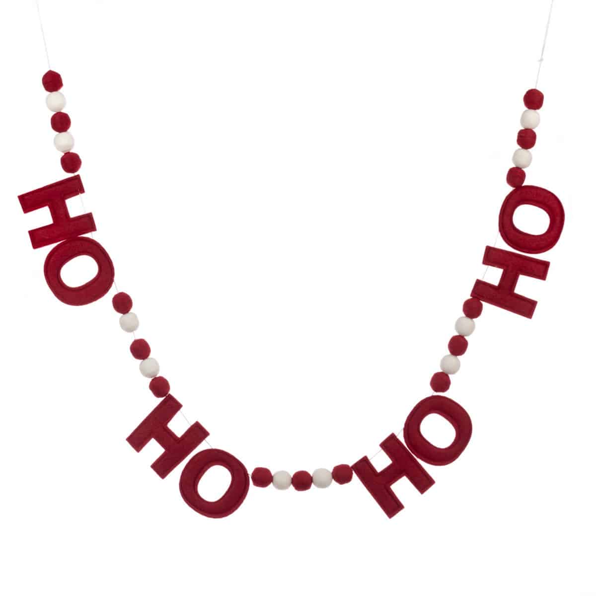 180cm Felt HOHOHO Garland