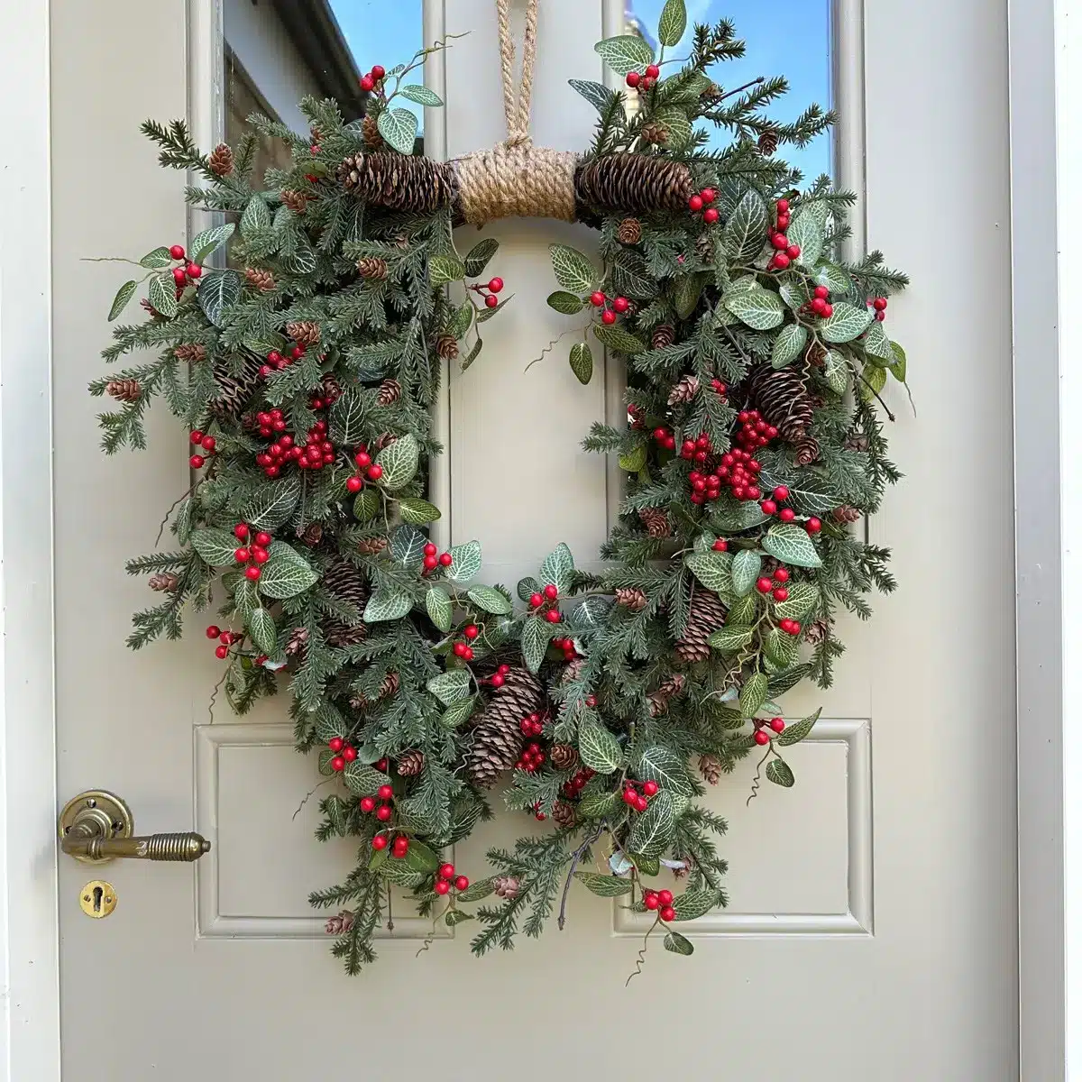Oakham Jute Wreath - Christmas Wreaths and Wreaths for Sale in Ireland