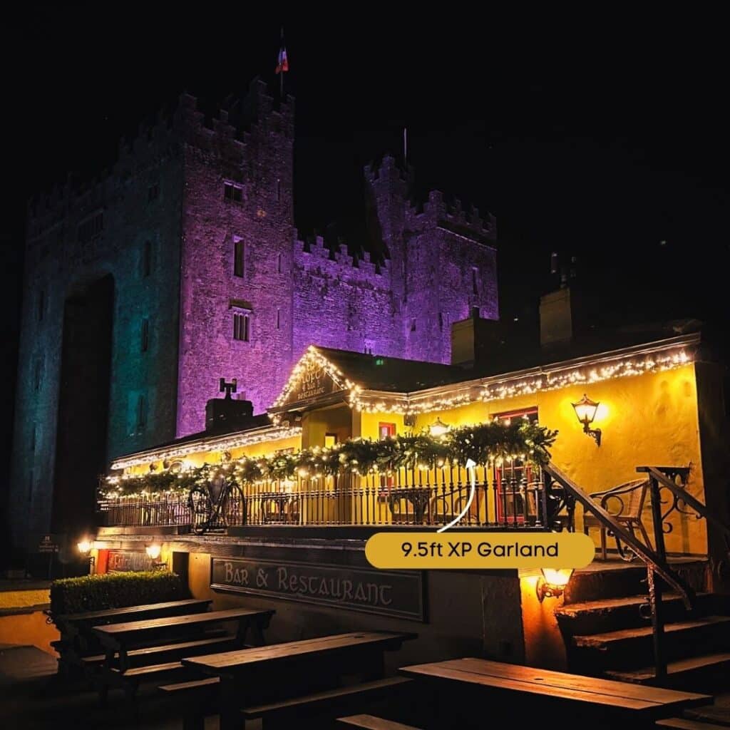 Duty Nellys is decorated with all the Christmas lights from Christmasland. Send your Business enquiries to Christmasland at info@christmasland.ie