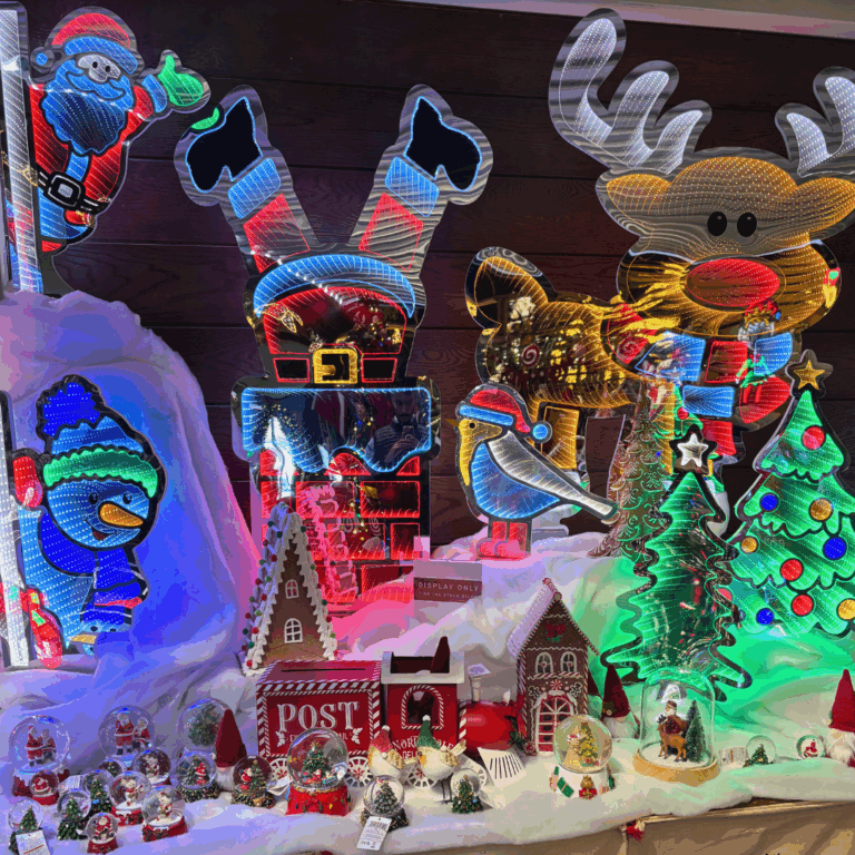 3D LED Christmas Lights and figures. Inddor and Outdoor