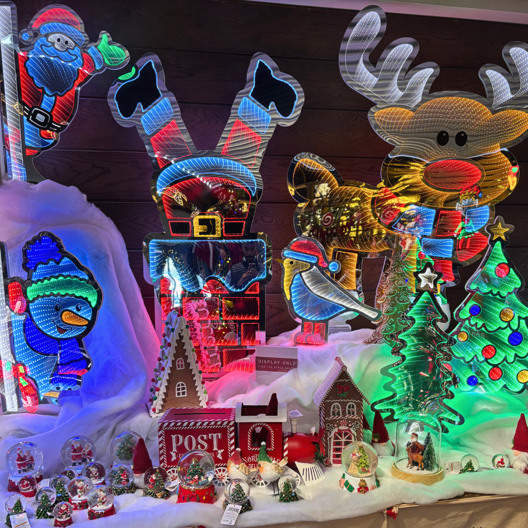 3D LED Christmas Lights and figures. Inddor and Outdoor