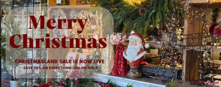 50% Off Everything from Christmasland on Christmas Clearance Sale. Shop today to get your favourite. Limited time, limited stock sale.