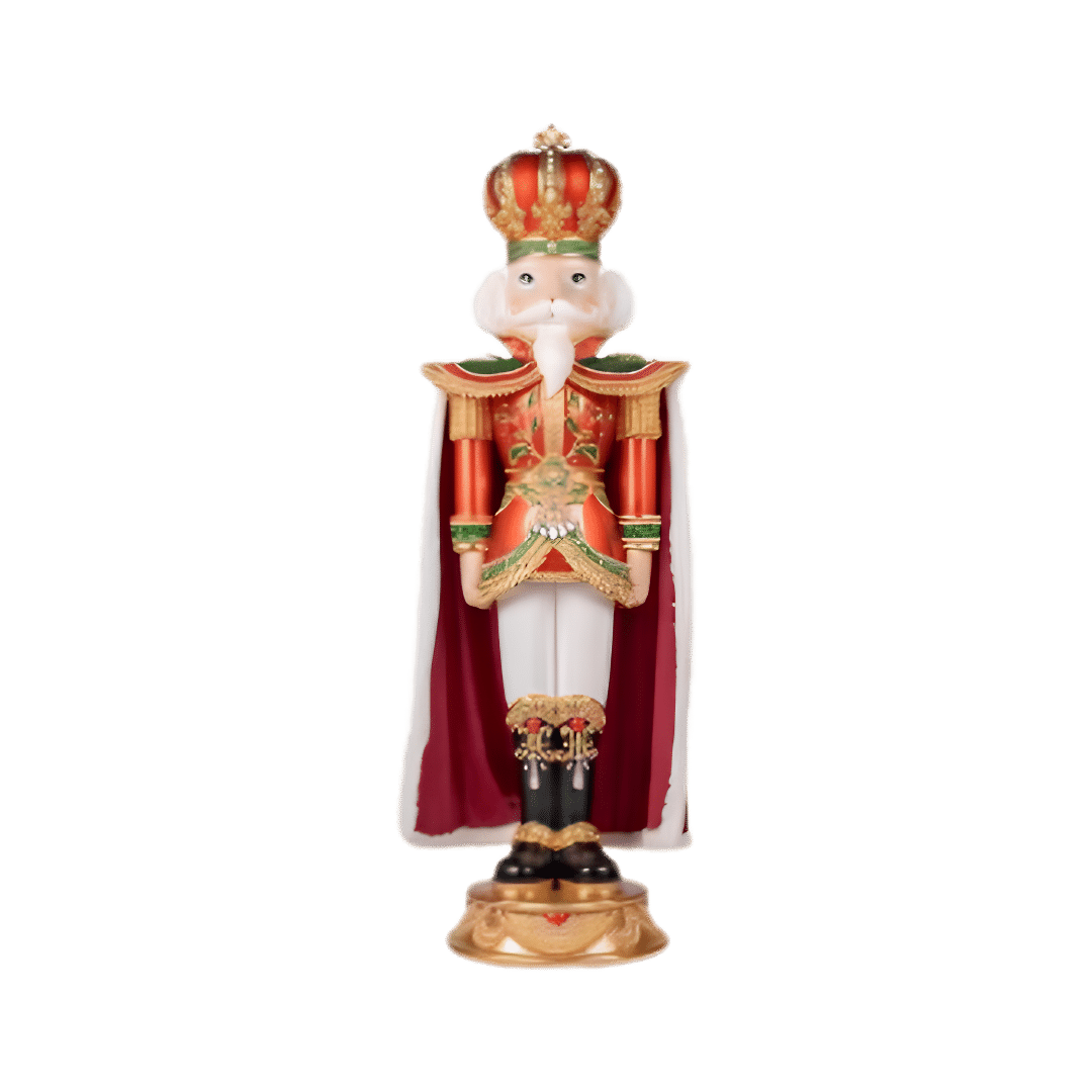 150cm LED Nutcracker with Fur Coat for sale in Ireland