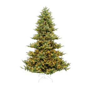 7.5ft Pre-Lit Iowa Narrow Artificial Christmas Tree for sale in Ireland