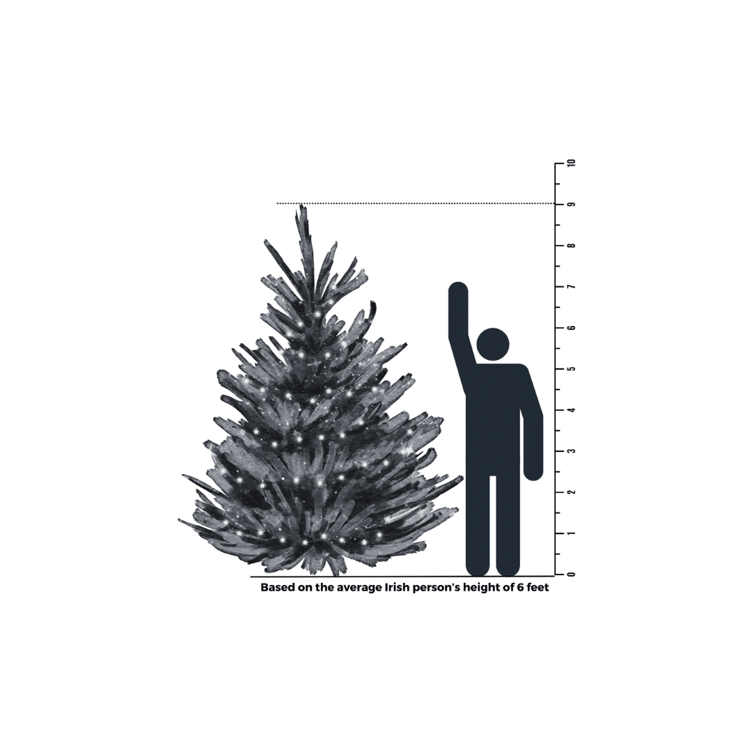 9ft tree height reference