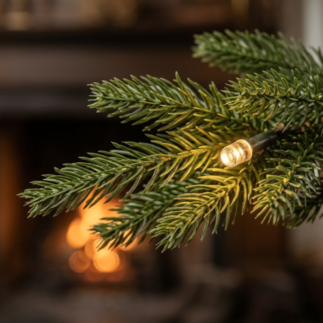 Pre-Lit Arlington Garland tips